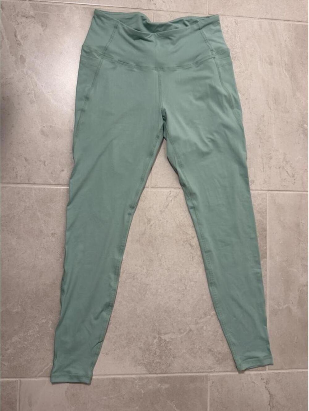 Mint green workout leggings